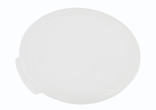 Polypropylene White Lid for 1 qt Round Food Storage Container