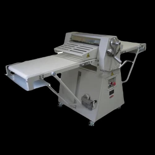 BakeMax BMFRS02 Heavy-Duty 20.5″ Wide Floor Model Reversible Dough Sheeter