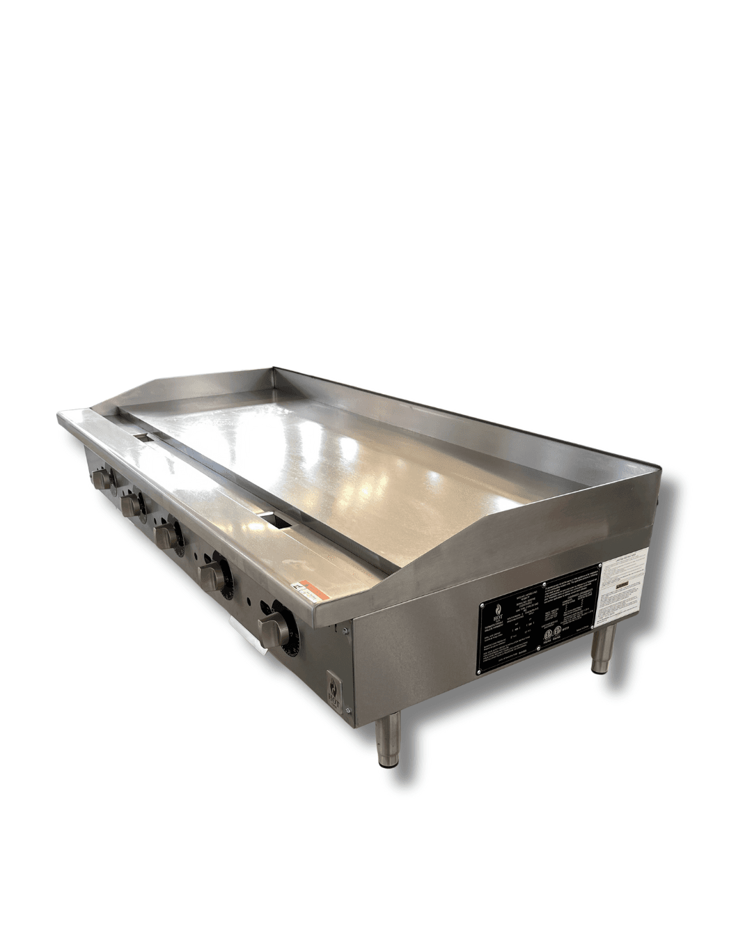 HOTZONE HZ-G60-TP Countertop Gas Griddle Thermostat Control 60"