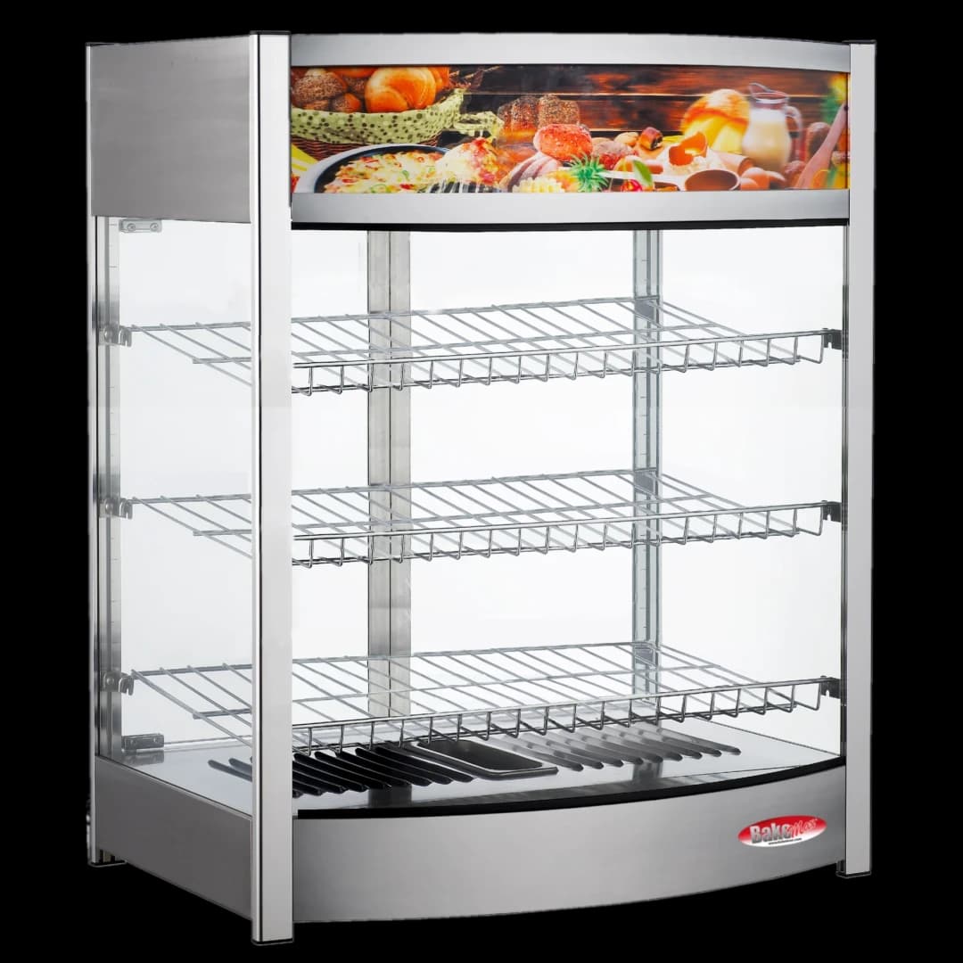 BakeMax Titan Series BMCBF25 25 Inch Wide Countertop Full-Service Heated Display Case