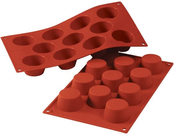 Silikomart – Silicone 11 Compartment Small Muffins Baking Mold – SF022