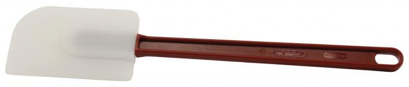 14" High Temperature Silicone Scraper with Red Handle