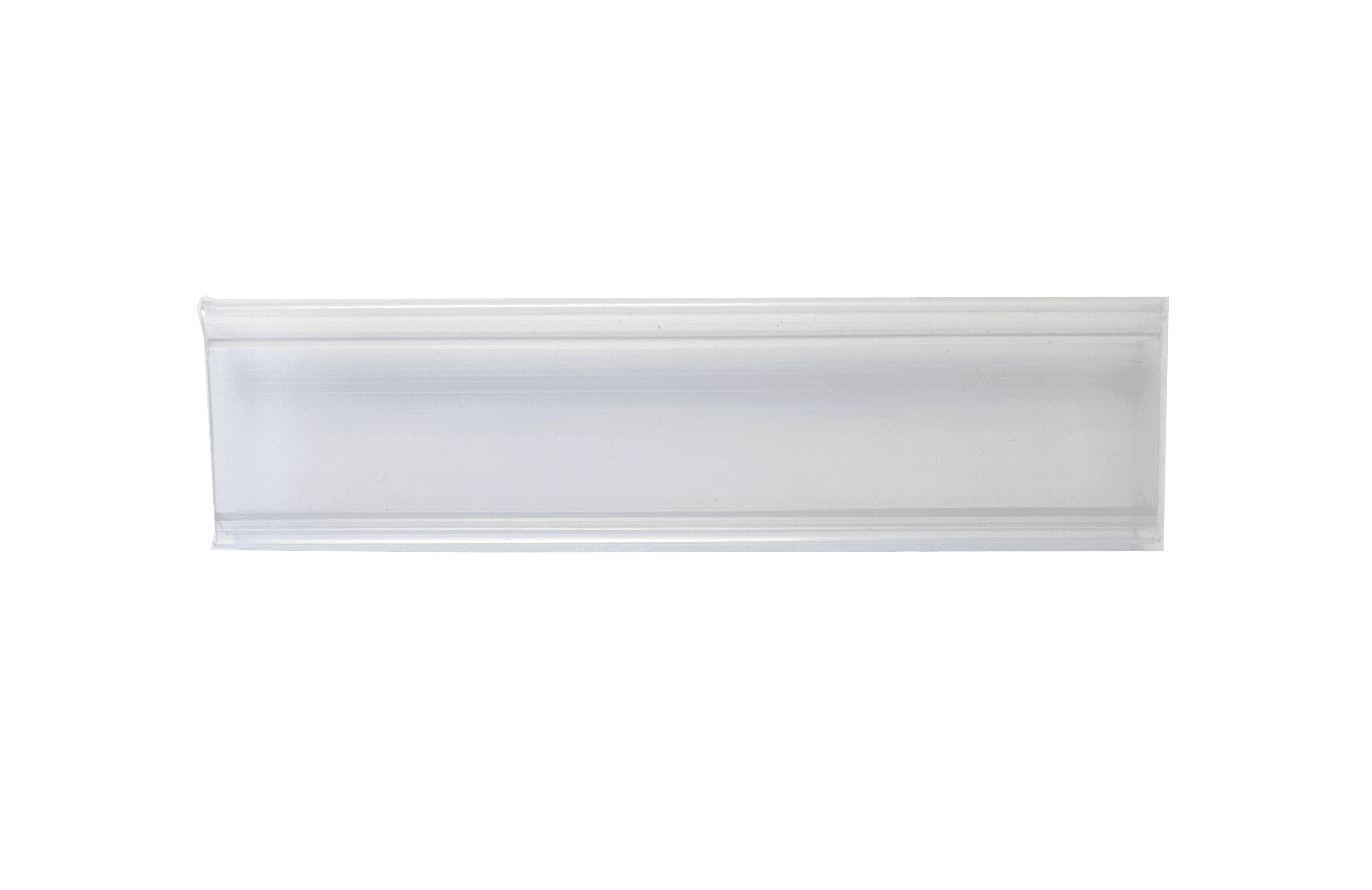 Clear Label Holder 6" x 1.25"