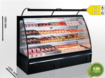 Hit-Line Louisiana eco ASV 105 A Semi-Vertical Refrigerated Cabinet