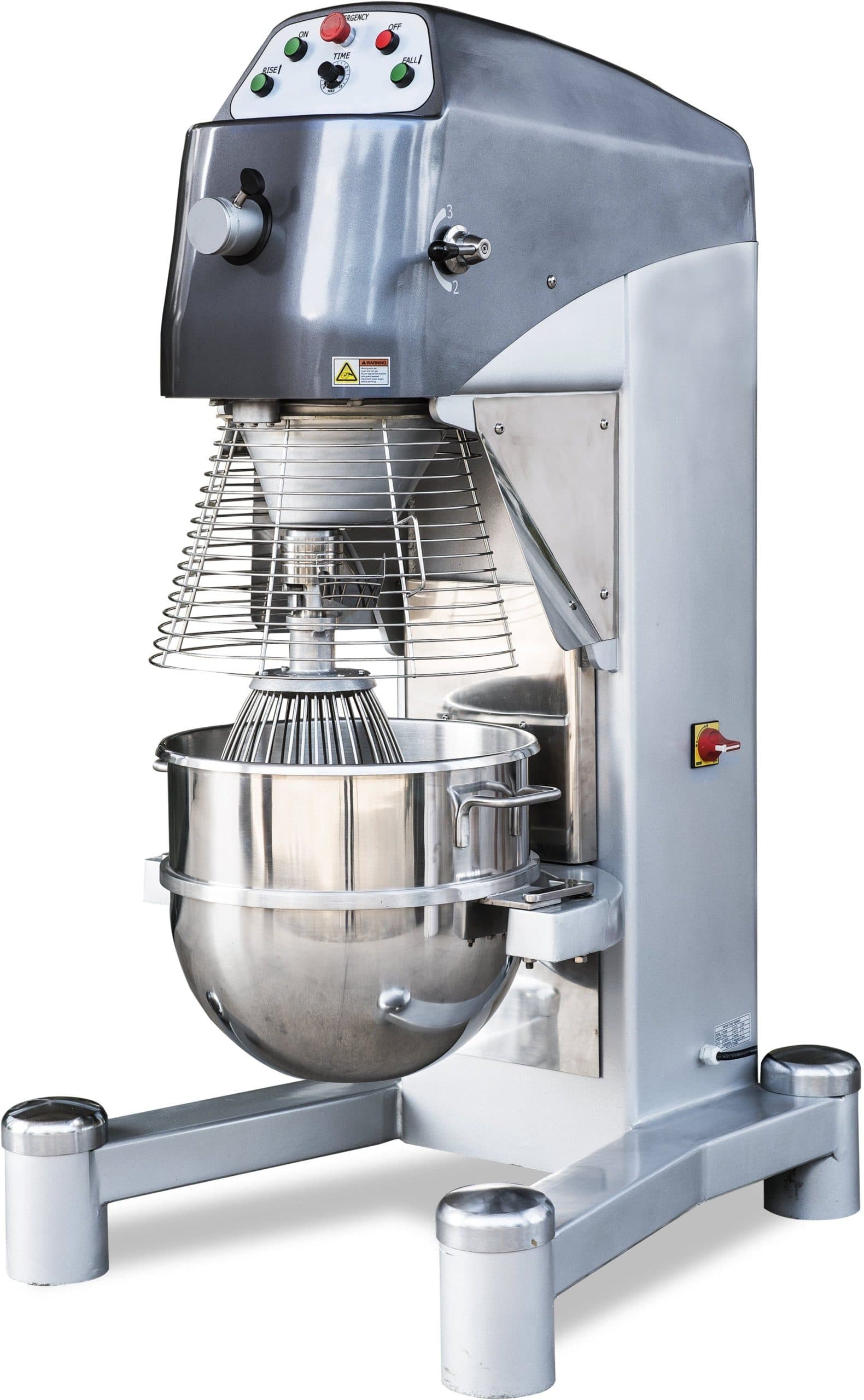 60 qt Heavy-Duty Planetary Mixer with Guard and Timer – 220V, 3000W