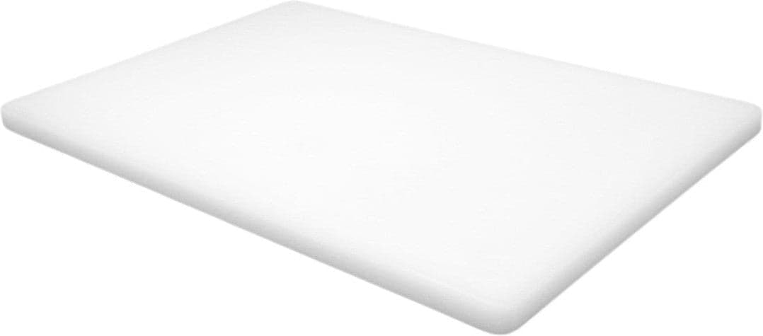 6″ x 10″ x 1/2″ Polyethylene White Cutting Board