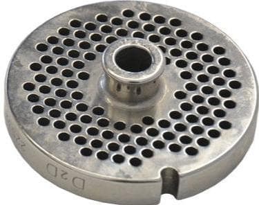 Stainless Steel #56 machine plate with hub 6.4mm (1/4″) – one notch w/ two flat sides