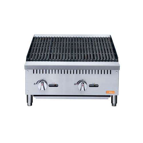 Brika BRB-24 24″ Propane Gas Radiant Charbroiler