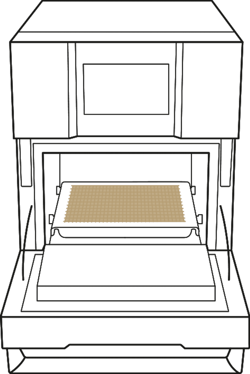 Unox – Non-stick fiberglass mesh for SPEED.Compact Ovens – XUC295