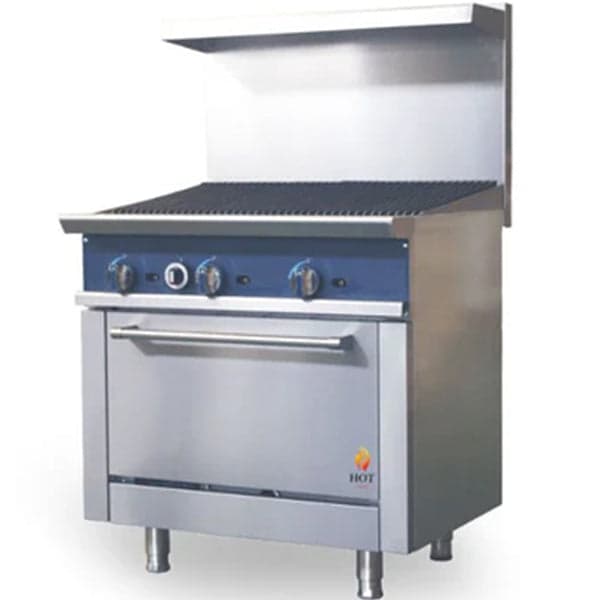HOTZONE – 36″ RANGE WITH CHARBROILER