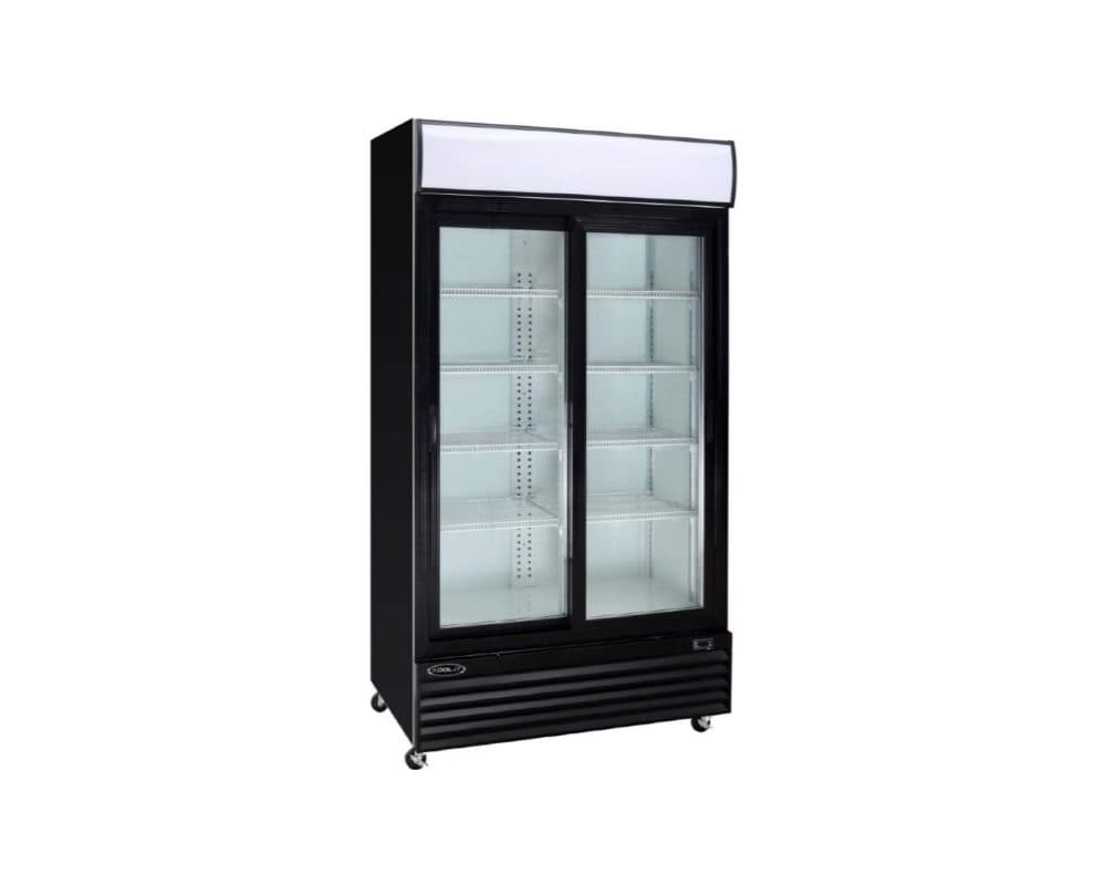 Kool-It KGM-36 44.5″ Glass Swing 2-Door Cooler Merchandiser
