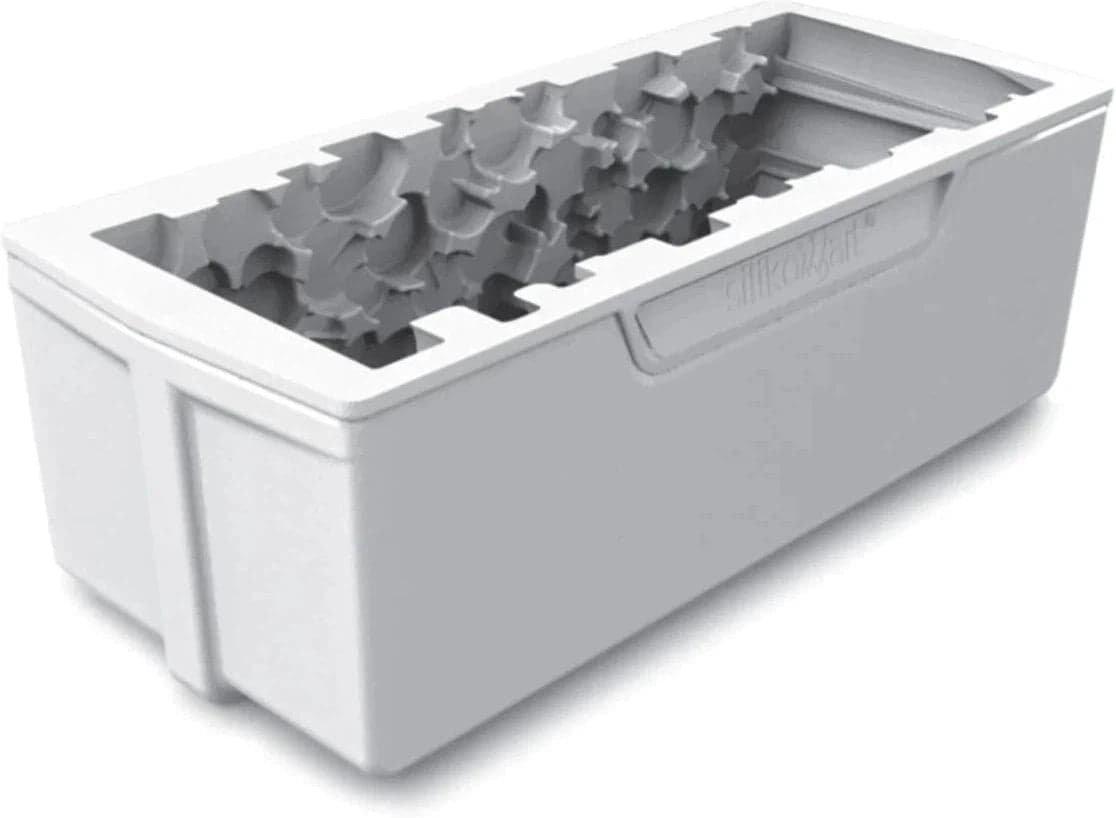 Silikomart – Silicone Kit woody 1100 Baking Mould, Pack of 2