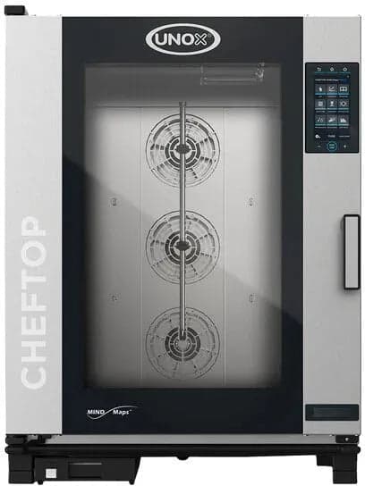 Unox XAVC-10FS-GPRM ChefTop MIND.Maps Plus Natural Gas Countertop Combi Oven with 120V,1 Ph – Full Size