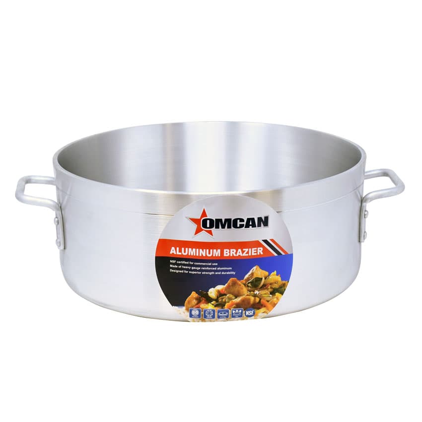 20 qt Aluminum Brazier Pan