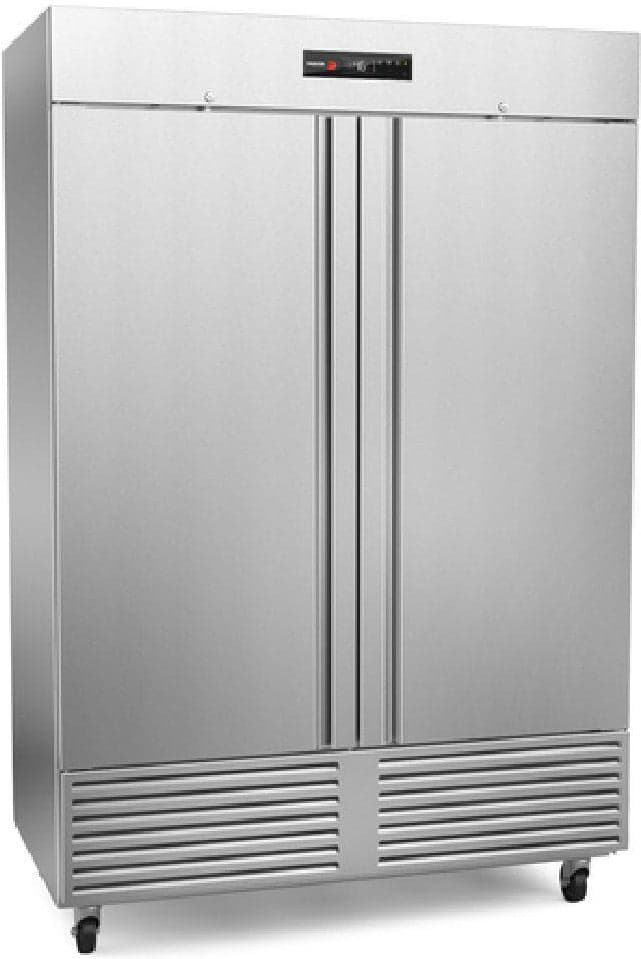 Fagor - 115V Double Section Reach-in Refrigerators With Solid Door - QVR-2-N