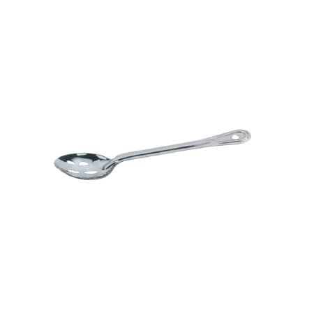 11" Stainless Steel Slotted Basting Spoon