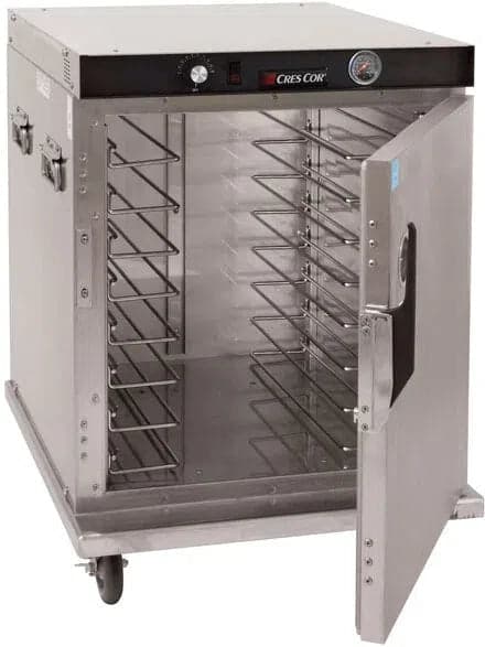 Cres Cor – 120V, 900W Insulated Half Height Stainless Steel Holding Cabinet – H339SSUA8C (Pre-Order Now, ETA 4-6 Weeks)