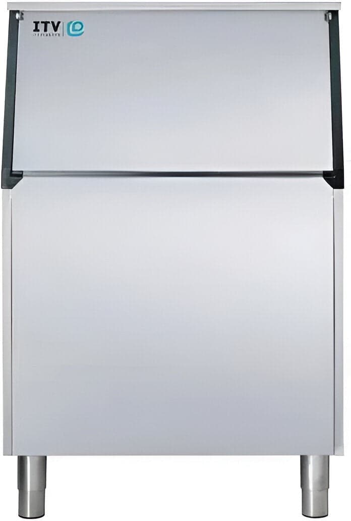 ITV Ice Makers - 22" Slope Front Modular Ice Storage Bin - S-400-22