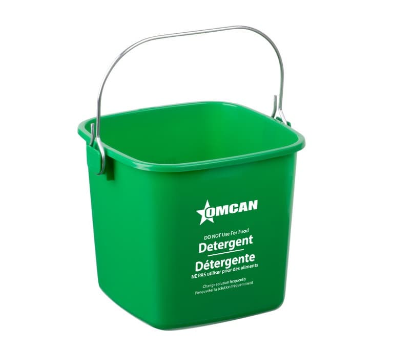 6 qt Green Cleaning Pail For Detergent