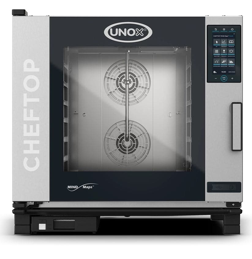 Unox XAVC-06FS-EPRM ChefTop MIND.Maps Plus Electric Countertop Combi Oven – 208V-240V, 3 Ph – Full Size