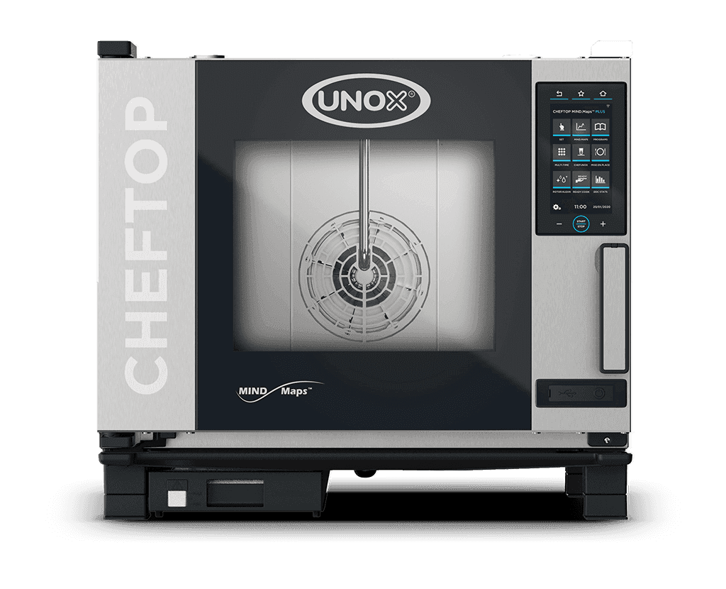 Unox – CHEFTOP MIND.Maps PLUS Electric Combi Oven, 5 Trays GN 1/1, Right-Hinged – XAVC-0511-MPRM
