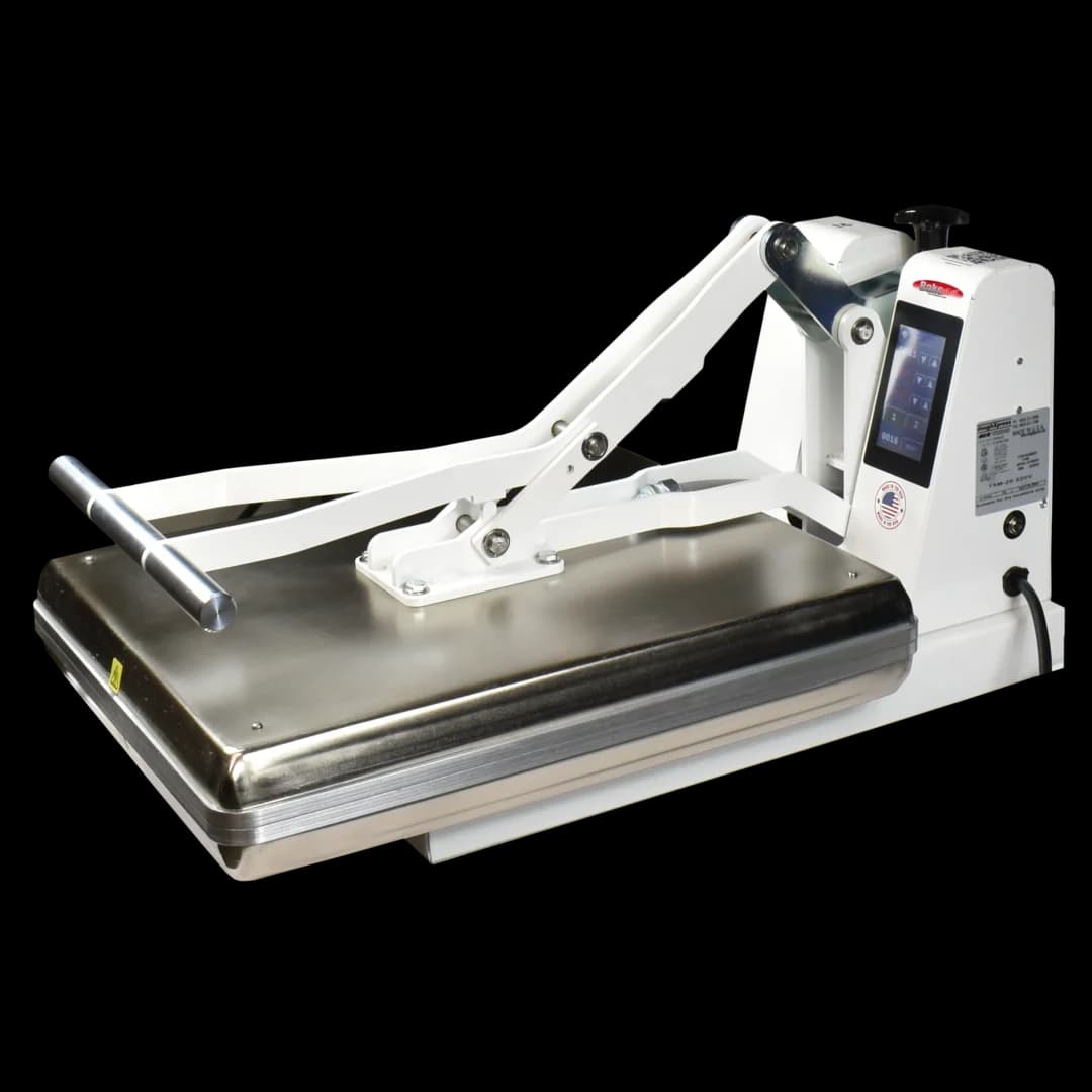 BakeMax BMTXM20 Countertop White Powder Coated Clamshell 16″ x 20″ Manual Dual Heat Tortilla Press