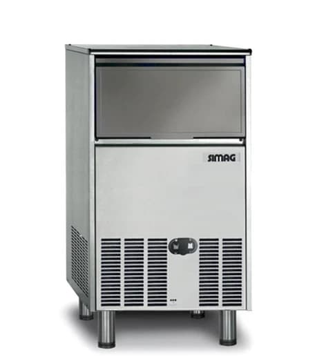 Simag SCH65 Ice Machine with Bin