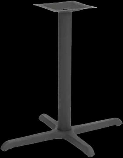 ATS 2-Piece Table Base Kit, 30" x 30" with 3" Dia. Column, Bar Height