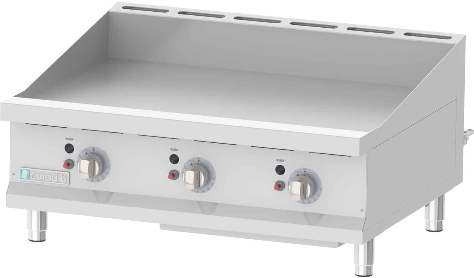 Eurodib - 36'' Natural Gas Griddle with Thermostat - T G36T