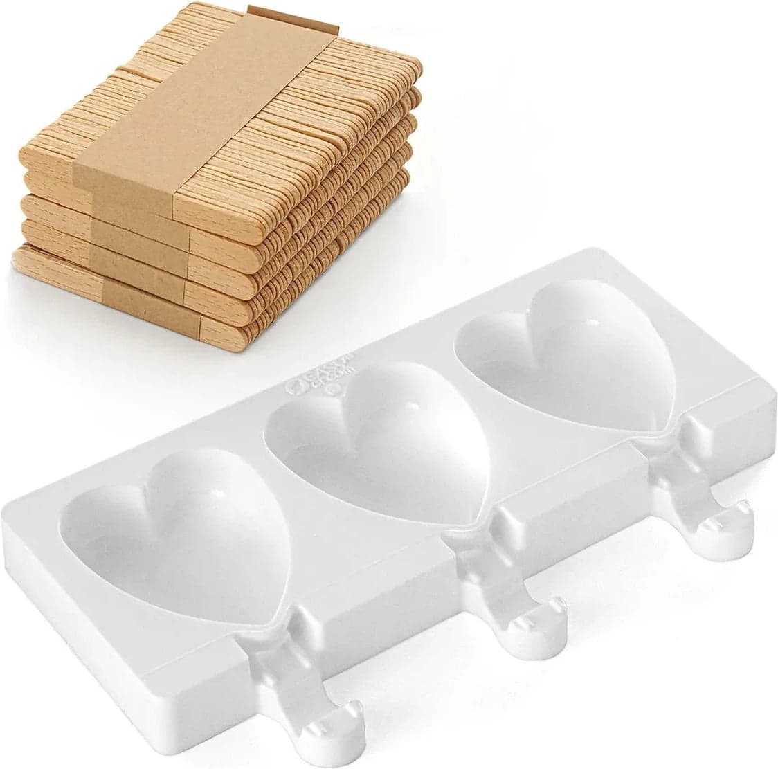 Silikomart – SteccoFlex Mini Heart Ice Cream Pops – GEL03M