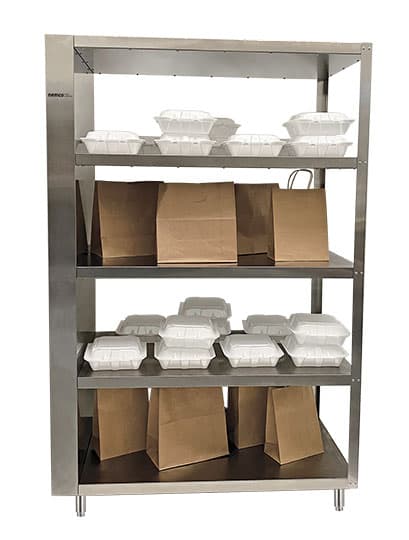 Nemco – 4 Shelf Un-Heated To-Go Unit – 6303-4