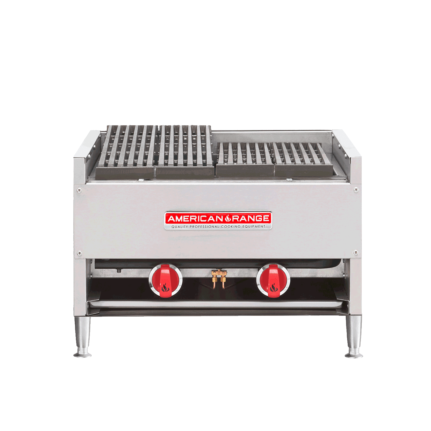 American Range – 48″ Stainless Steel Char-Rock Broiler – AECB-44