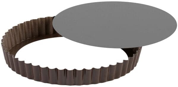 Gobel – 9.5" x 1" Nonstick Quiche Mold LB Fluted Round – 226430