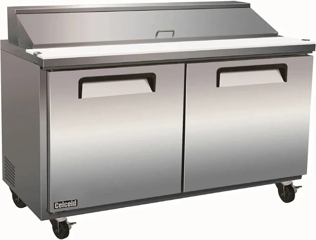 Celcold – 60″ Commercial Refrigerated Sandwich/Salad Prep Table – CSP6016