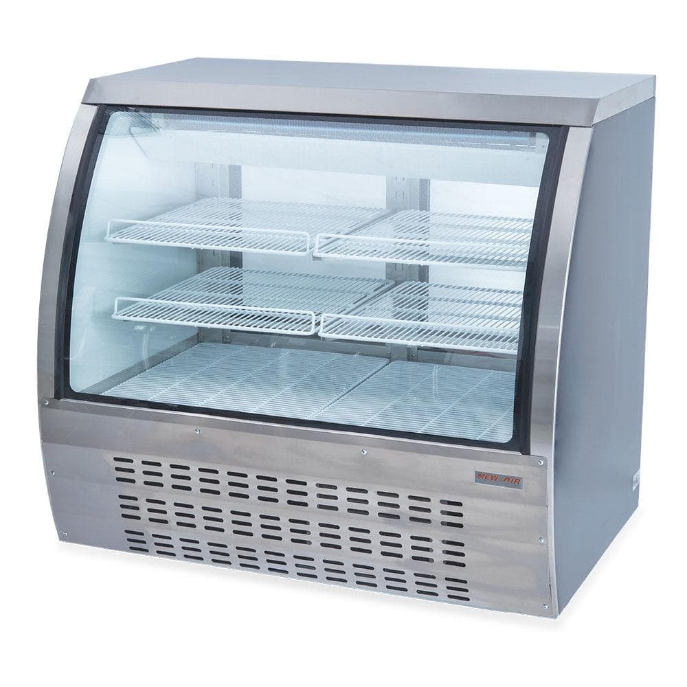 New Air NDC-018-CG 48″ Curved Glass Refrigerated Deli Case