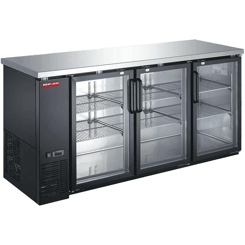 New Air NBB-72-SG Back Bar Refrigerator