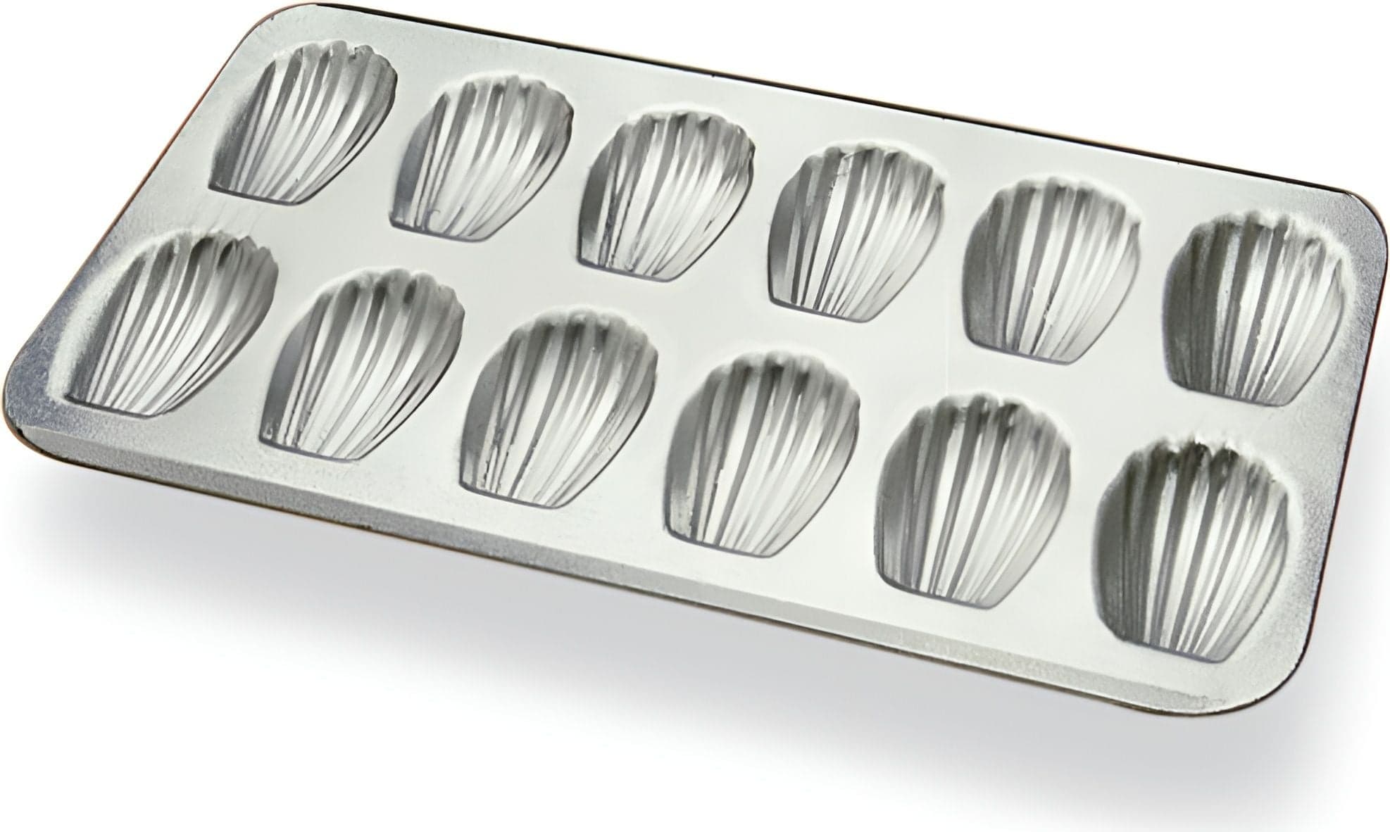 Gobel – 15.5 x 8.6" Tin Madeleine Stamped Mould Sheet – 164710