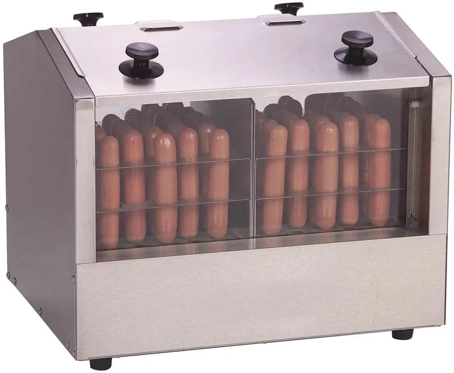Antunes - HDH-3DR 120V Hot Dog Steamer with 66 Frank Capacity - 9300106 (ETA 4-6 Weeks)