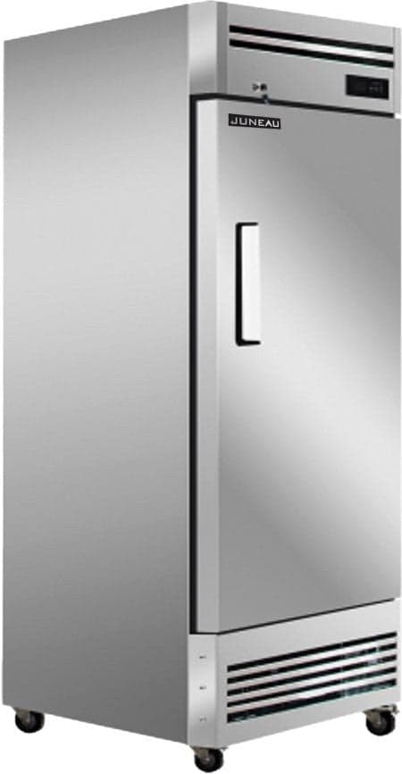 Juneau 27″ One (1) Door Reach-in Refrigerator, 18 cu.ft. (510 L), Stainless Steel