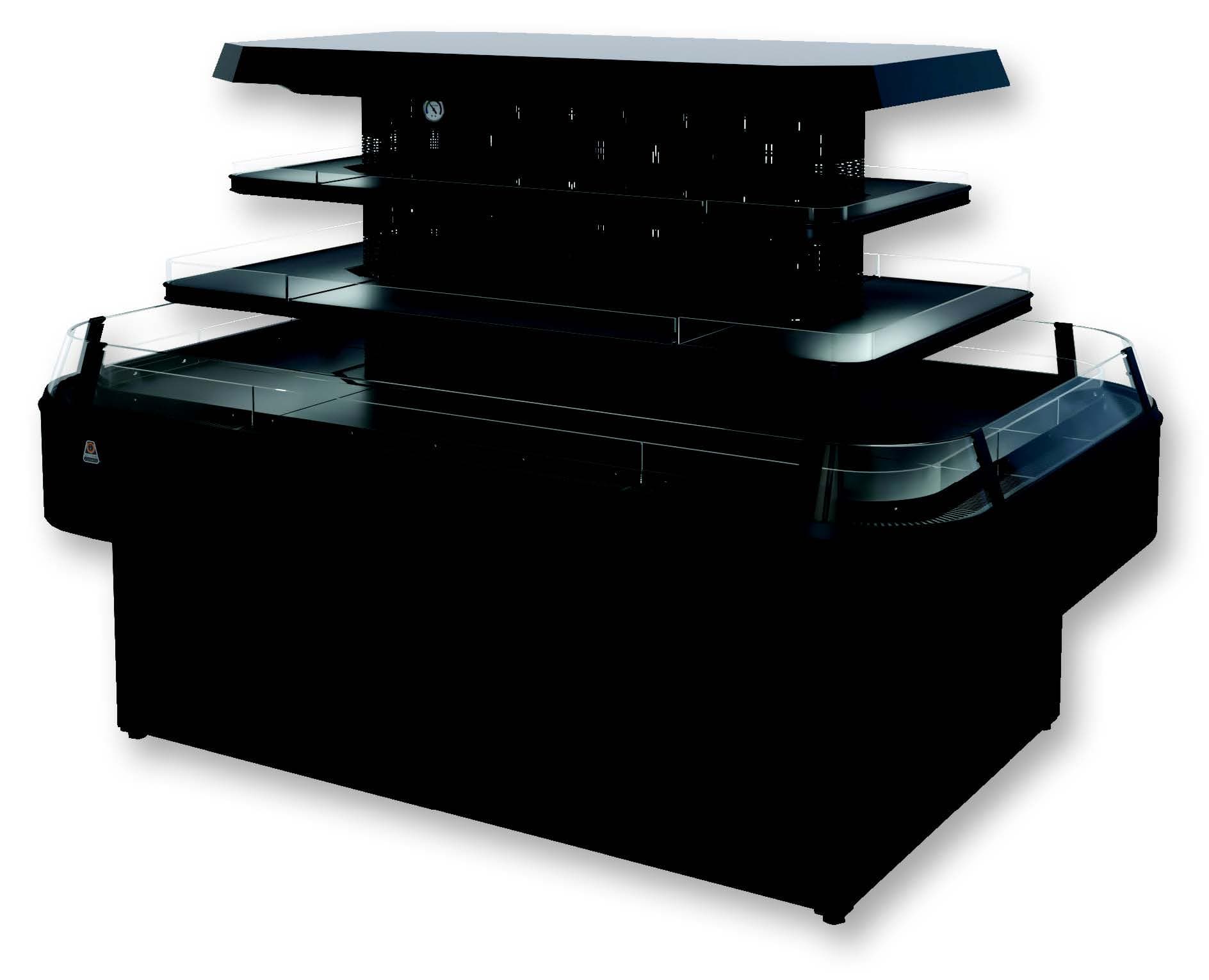 Southern CaseArts – Superior Multideck Island Merchandiser — 7.0 ft – 07.0-RIM-3N2-S