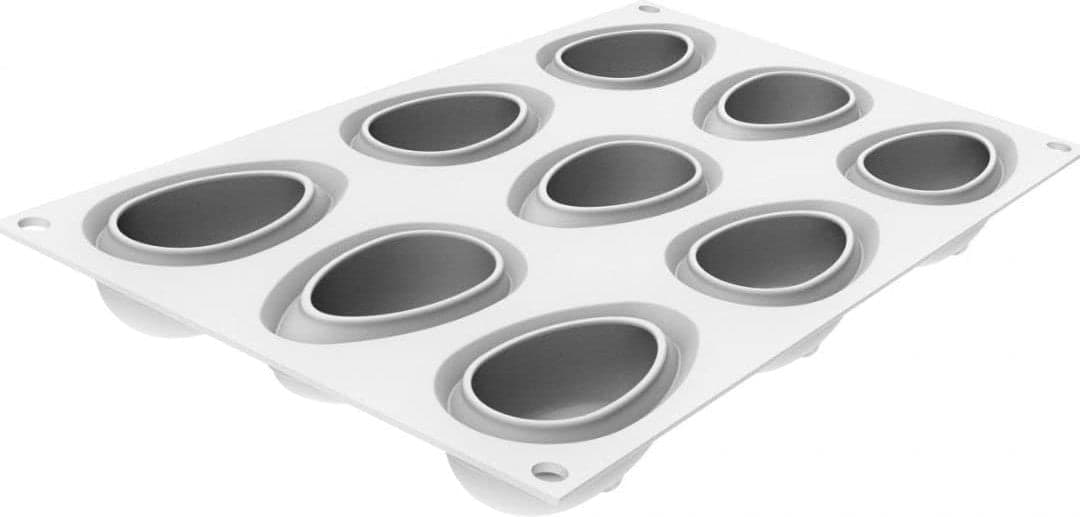 Silikomart – 2.95" Silicone Curve Flex Mould - CURVE JUDI 40 – CURVE KIT ECLAIR