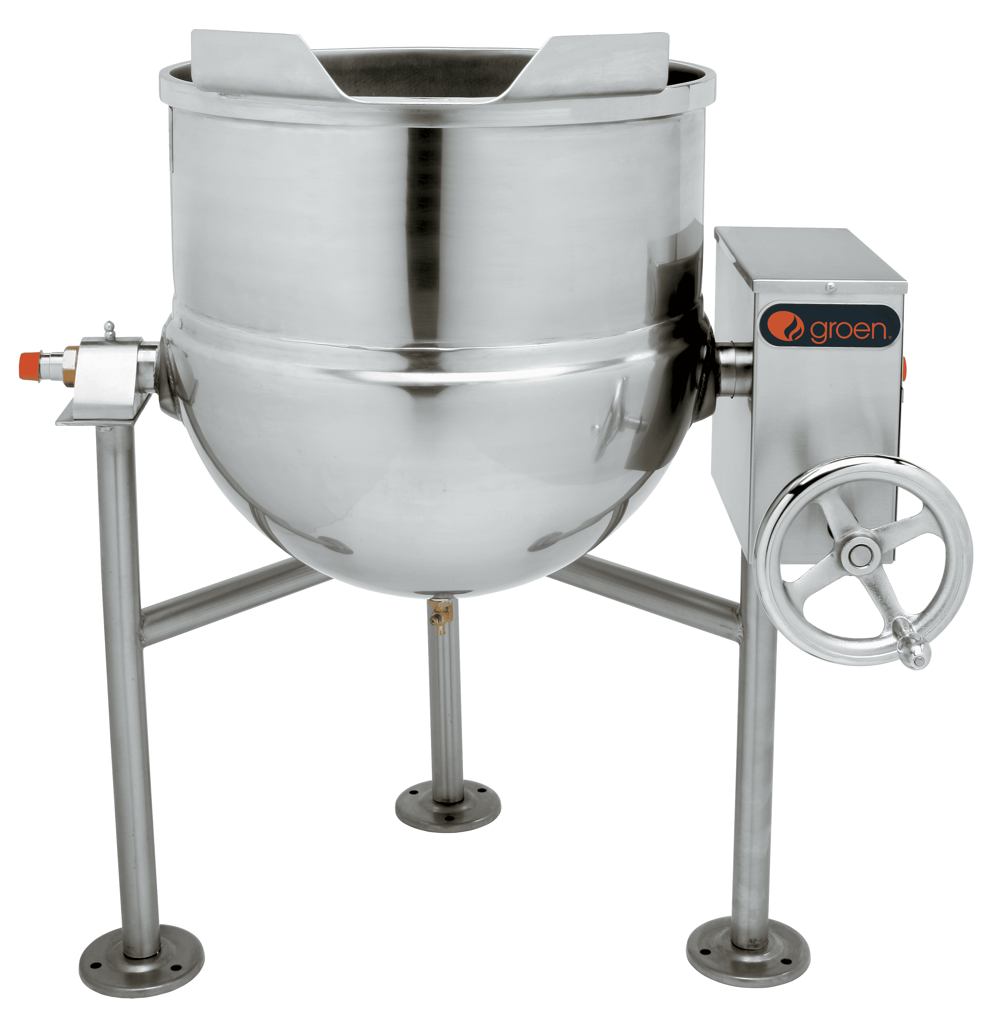 Groen – Steam-Jacketed Kettle, Crank Tilt, Floor, Direct Steam – DL-60