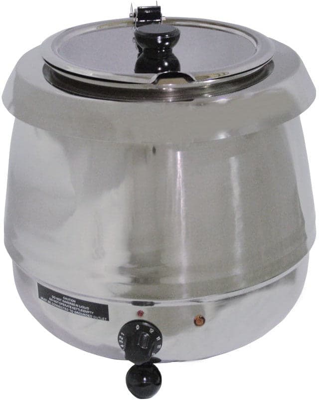 11 qt Stainless Steel Single Soup Kettle