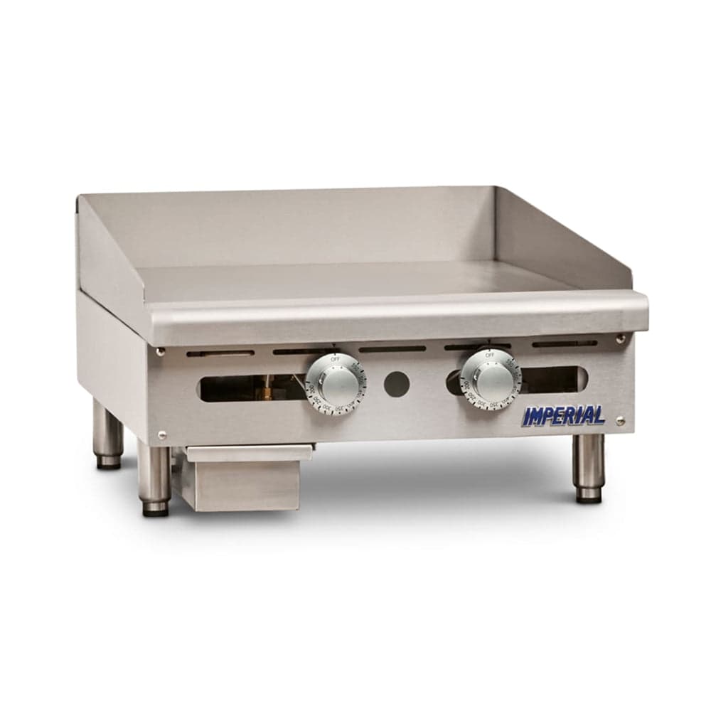 Ikon ITG-24 24″ Natural Gas Griddle With Thermostatic Control – 60,000 BTU