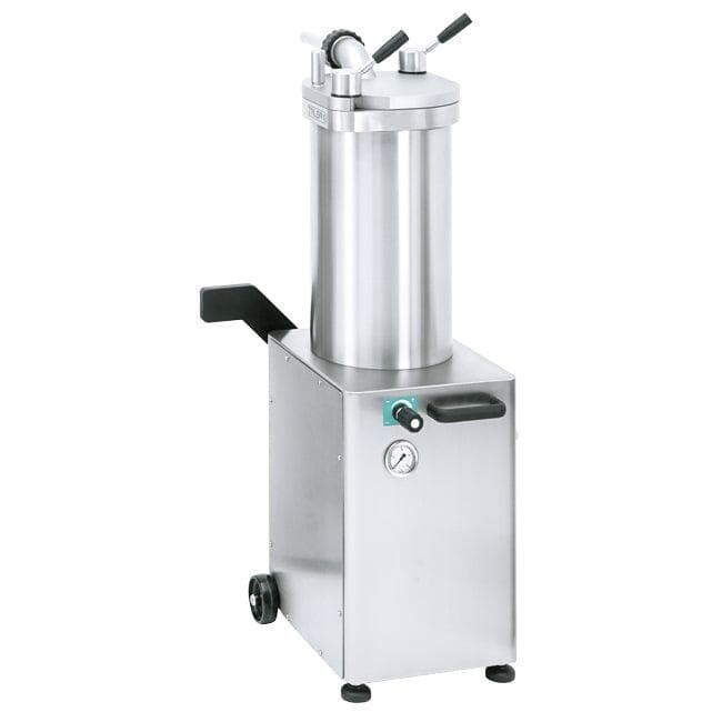 Talsa F14S 26 lb (12 kg) Hydraulic Piston Sausage Stuffer Stainless Steel | Trento – 110V, 750W (1 HP)