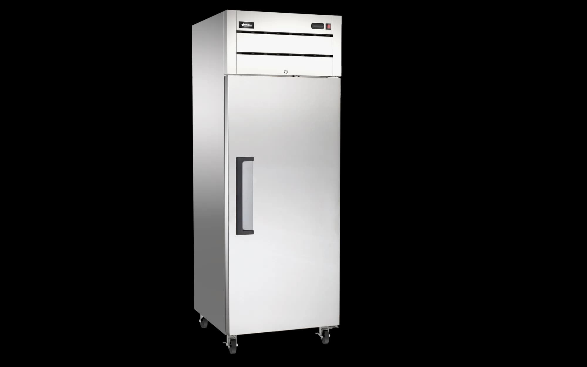 29″ One (1) Door Top Mounted Reach-in Freezer, 21.5 cu.ft. (609 L), Stainless Steel