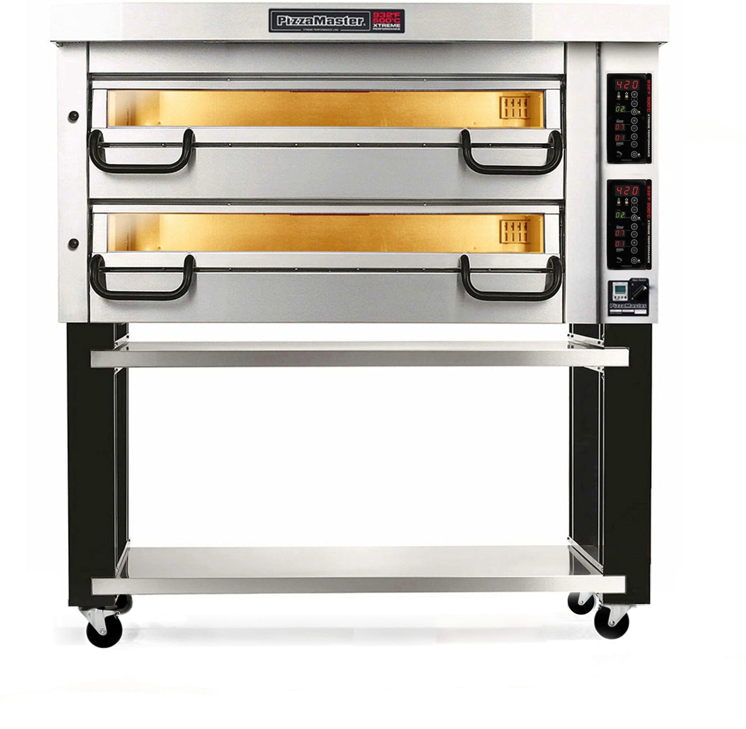 PizzaMaster - 900 Series 2 Stone Hearth, 2 Deck, Modular Electric Pizza Oven - PM 922ED
