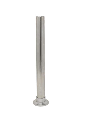 Stainless Steel Spout for Hydraulic Stuffer, Short, 30mm/27mm (Int)