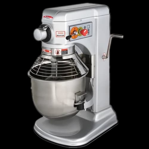 BakeMax BMPM20A Commercial Countertop Heavy Duty Electric 20-Quart 3-Speed Planetary Mixer