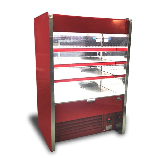Igloo 6OM8 100″ Low Profile Open Merchandiser, Painted Steel